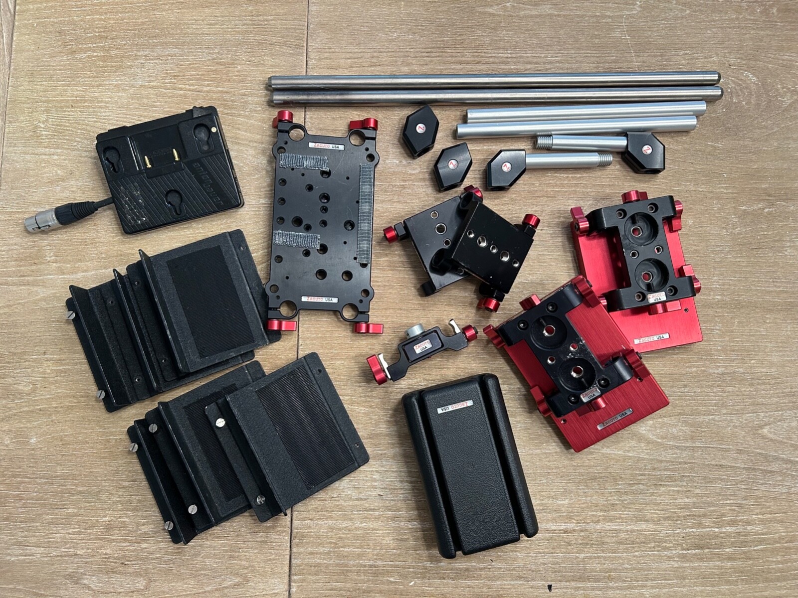 Various Zacuto 15mm Accessories