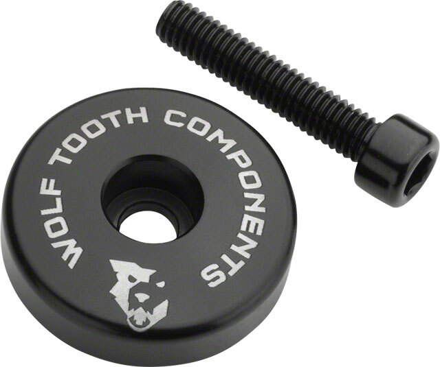 Wolf Tooth Components Ultralight Stem Cap with Integrated 5mm Spacer