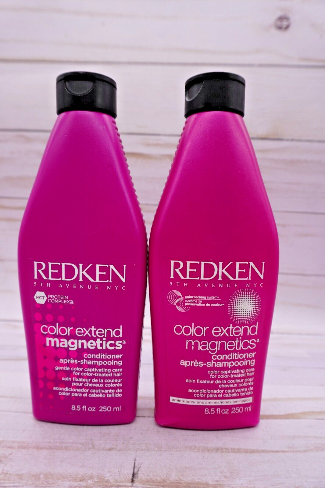 LOT OF 2 REDKEN COLOR EXTEND MAGNETICS CONDITIONER 8.5 OZ