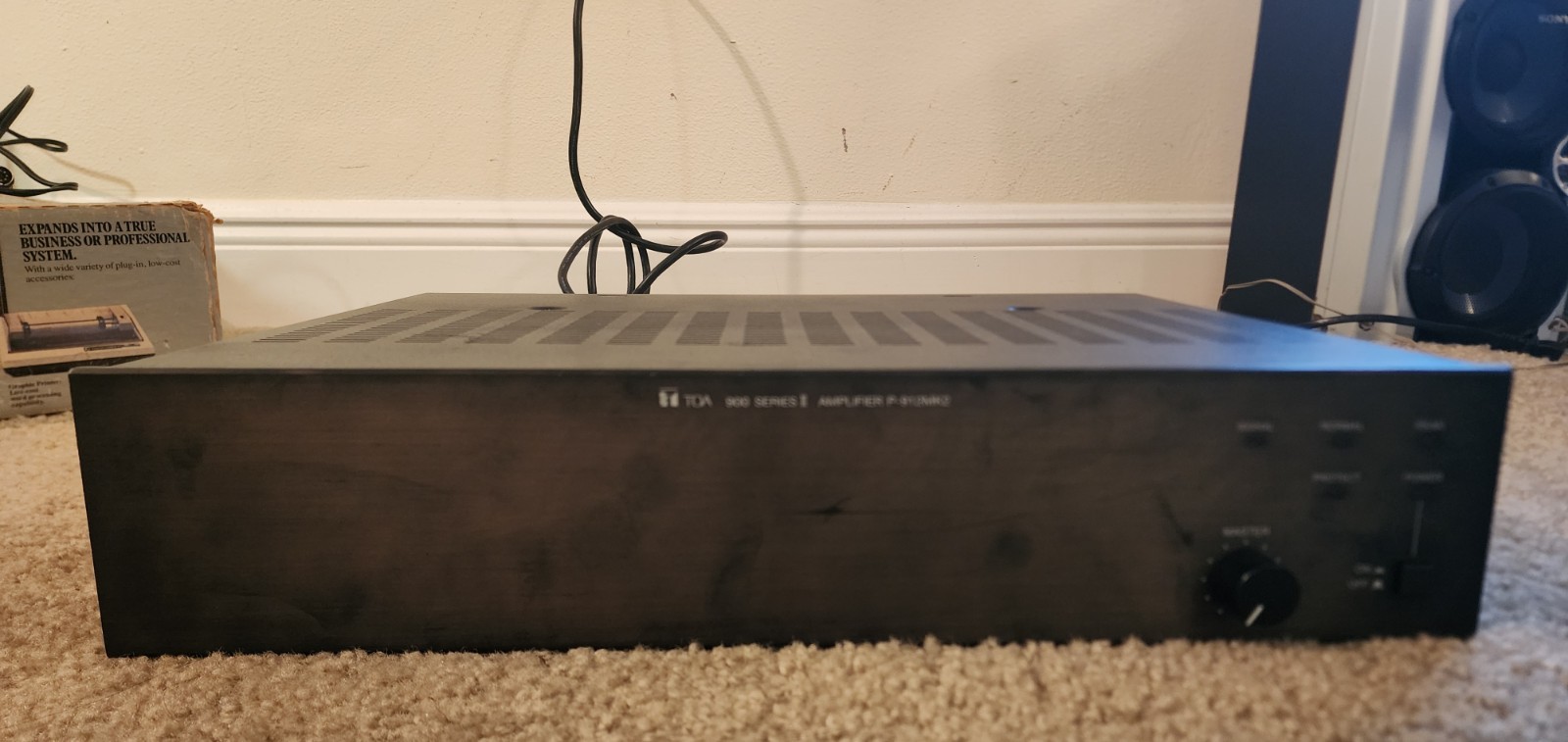 Toa Electronics 900 II P-912MK2 Amplifier Tested Powers On