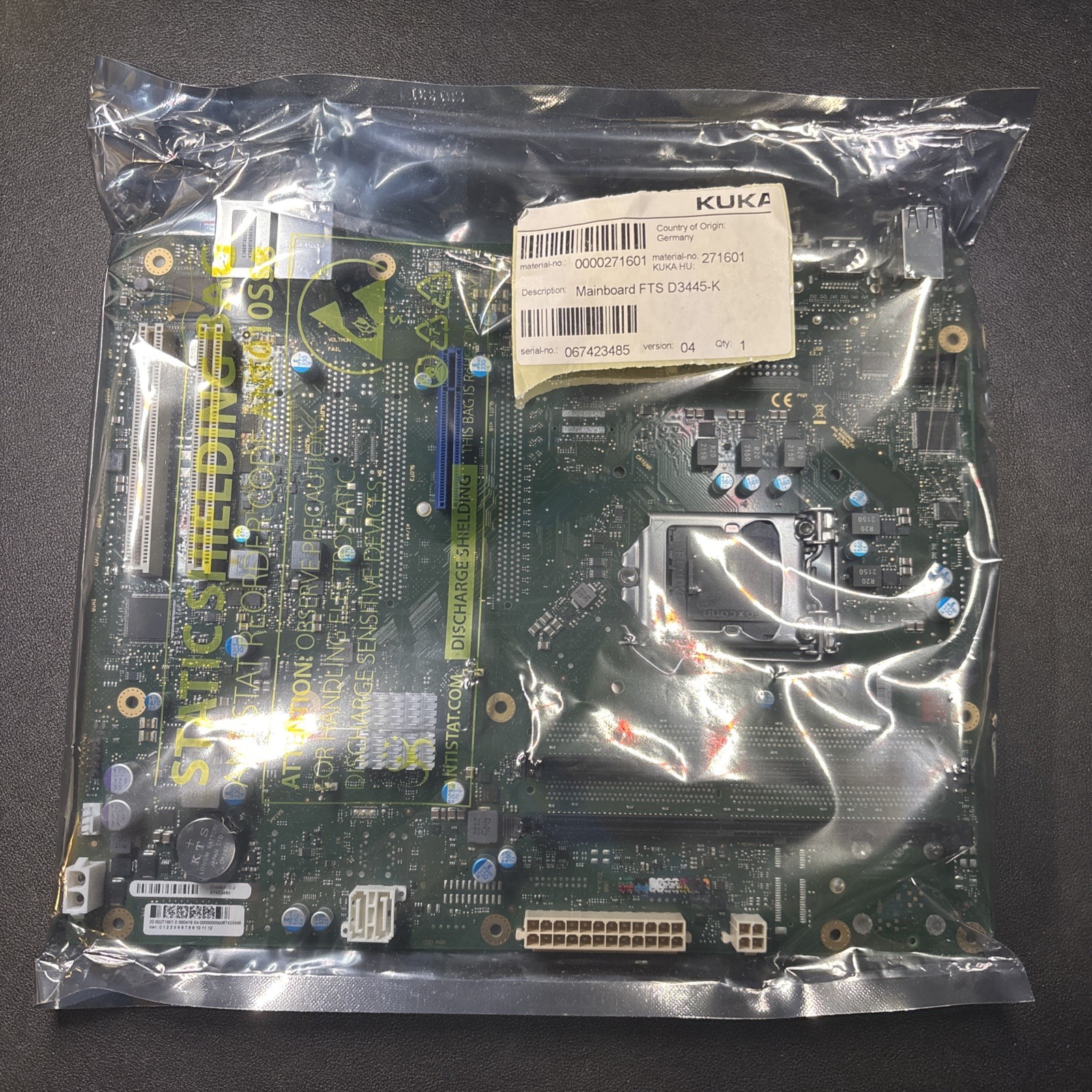 Kuka Mainboard FTS D3445-K 271601