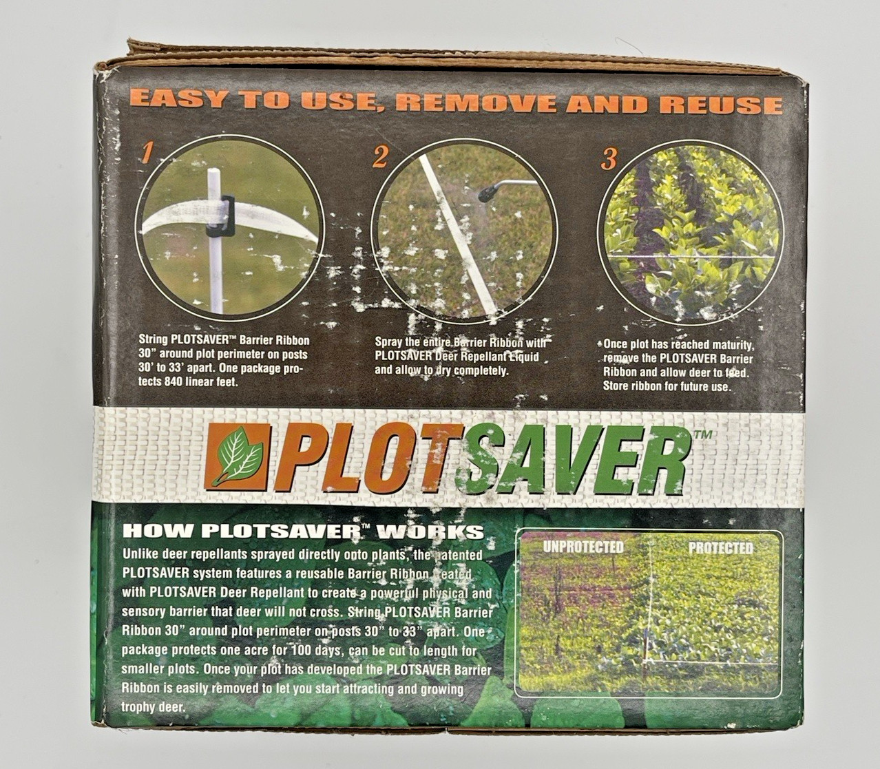 PlotSaver Deer Barrier System - 1 Acre Kit - [New in Box]
