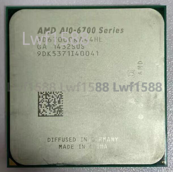 AMD A10-6700 CPU A10 Series quad-core 4MB 3.7GHz socket FM2 65W CPU processor