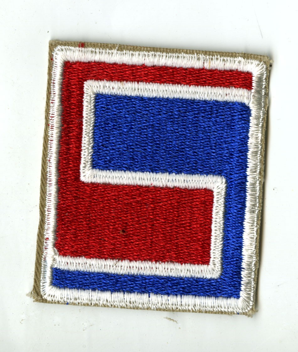69th Infantry Division White Back Patch WWII Vintage Europe France Germany