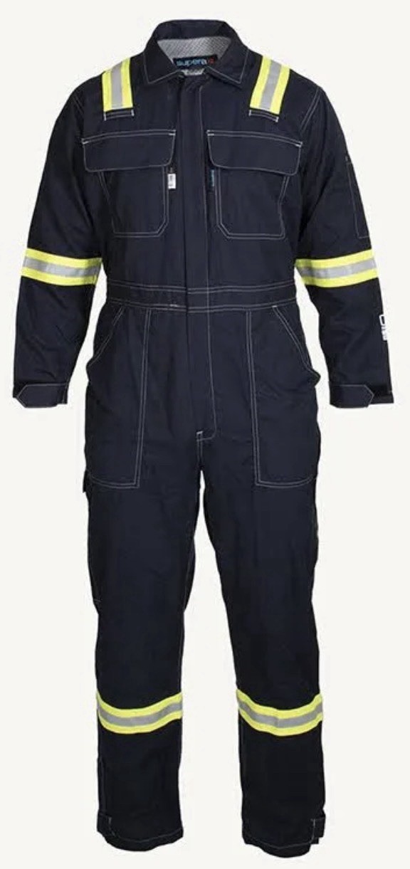 44x32 SUPERA FR Ultra Lightweight Coveralls Electrical Arc Flash Fire FR240CO