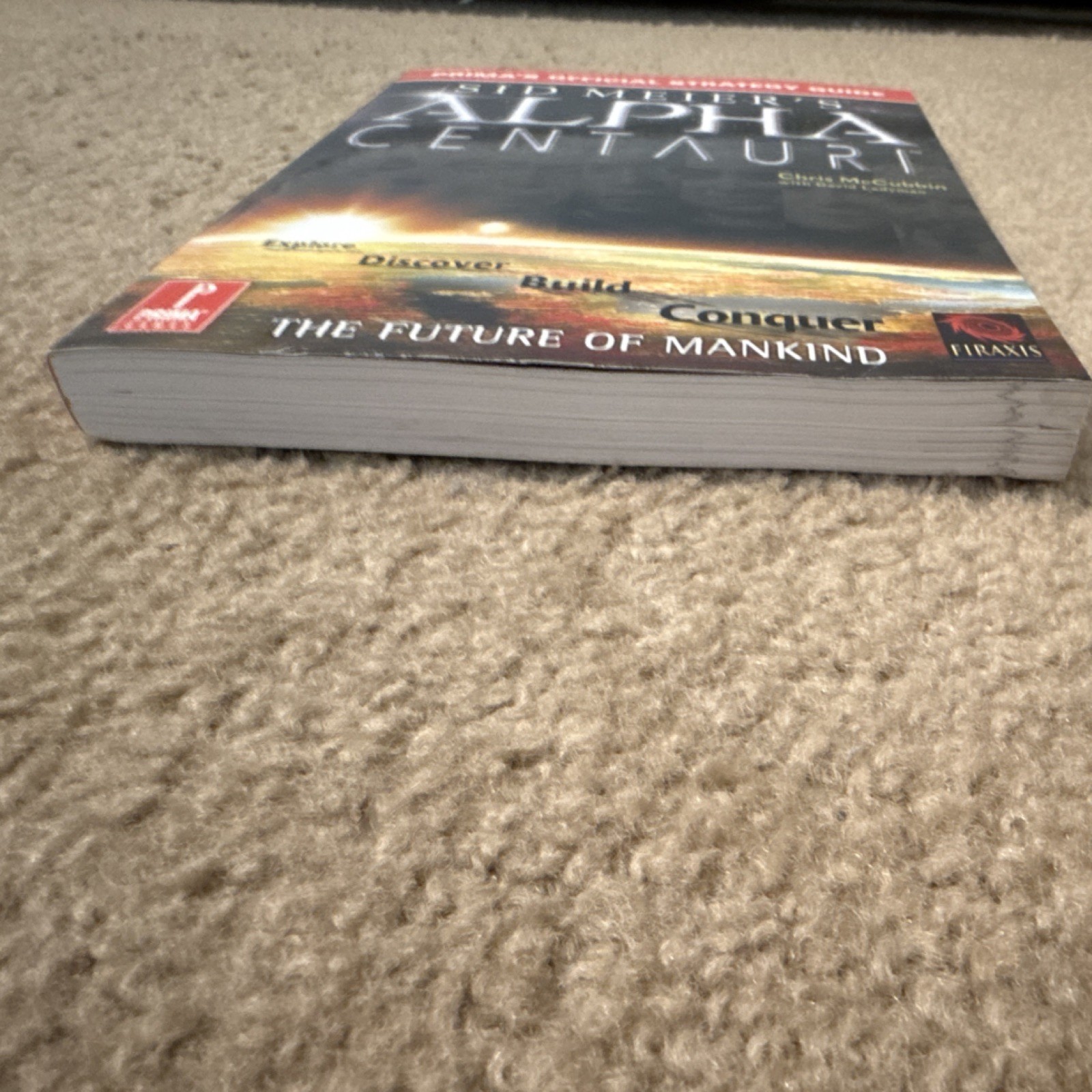 Prima Games Sid Meier's Alpha Centauri Strategy Guide Full-Color Map Poster 1999
