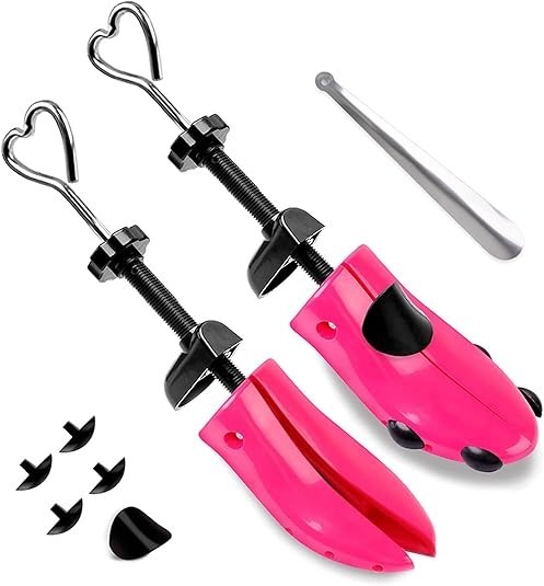 Shoe Stretcher Women Adjustable Shoe Shaper Expander Shoes Widener rosy 5.5 - 10