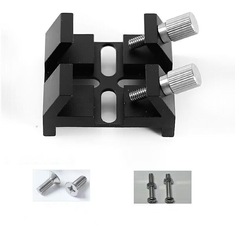 2pack Universal Dovetail Base Telescope Mount for Finder Scope Laser Pointer