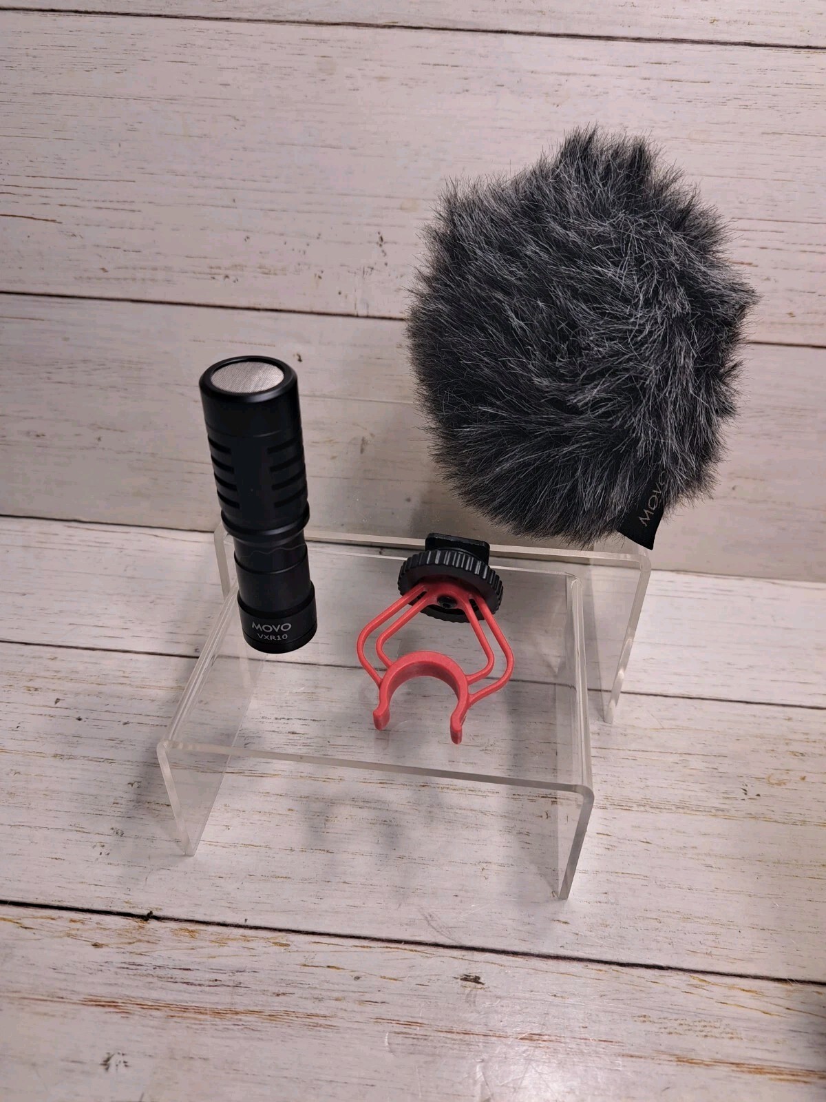 Microphone Universal Condenser Video VXR10 with Shock Mount, Missing Cords