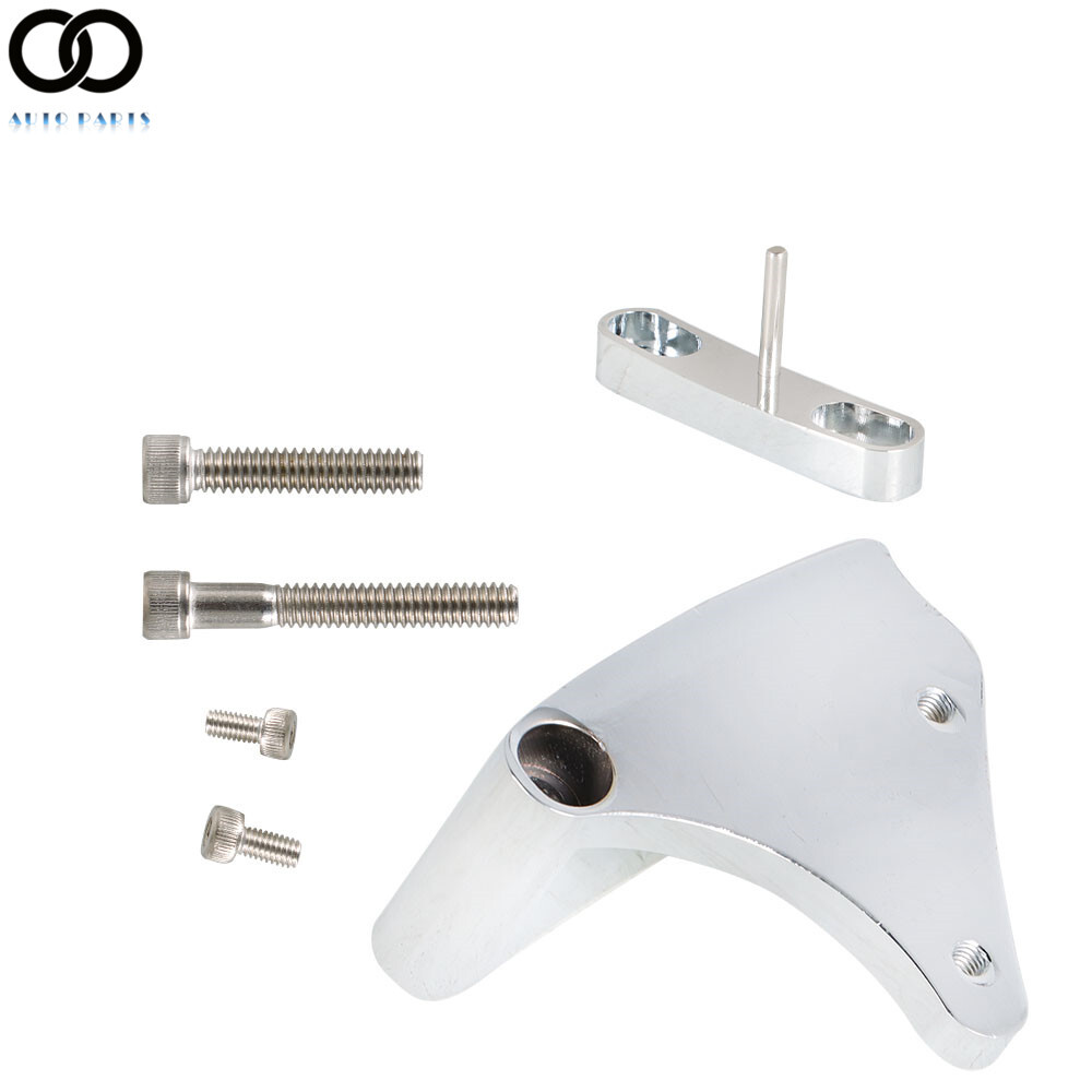 For SB Chevy SBC 305 327 350 Polished Billet Aluminum Timing Tab Chain Cover