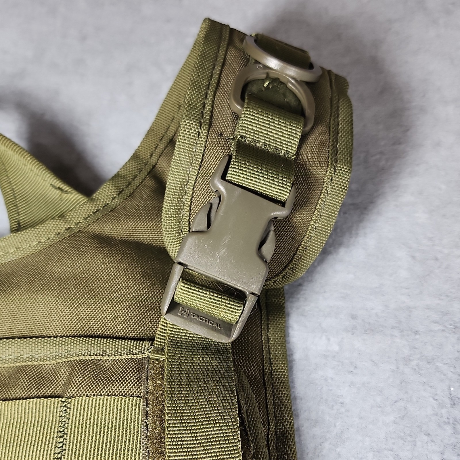 Diamond Tactical MOLLE Compatible Chest Rig Tactical Vest Green One Size
