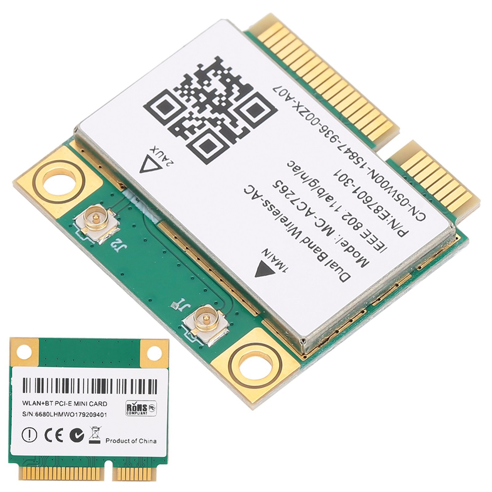 Gigabit Wireless Wifi Network Card For Bluetooth Connection 7265AC Chip For 1