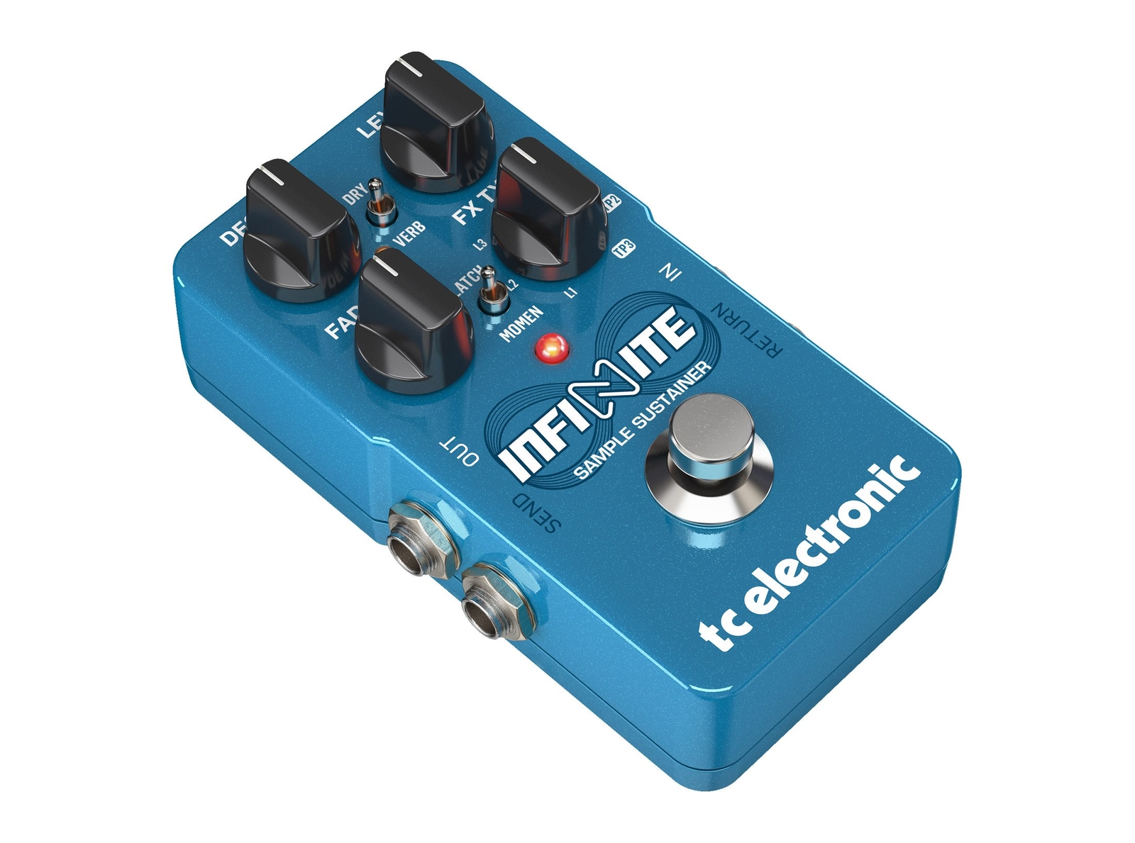 TC Electronic Infinite Sample Sustainer Pedal EFFECTS - NEW - PERFECT CIRCUIT