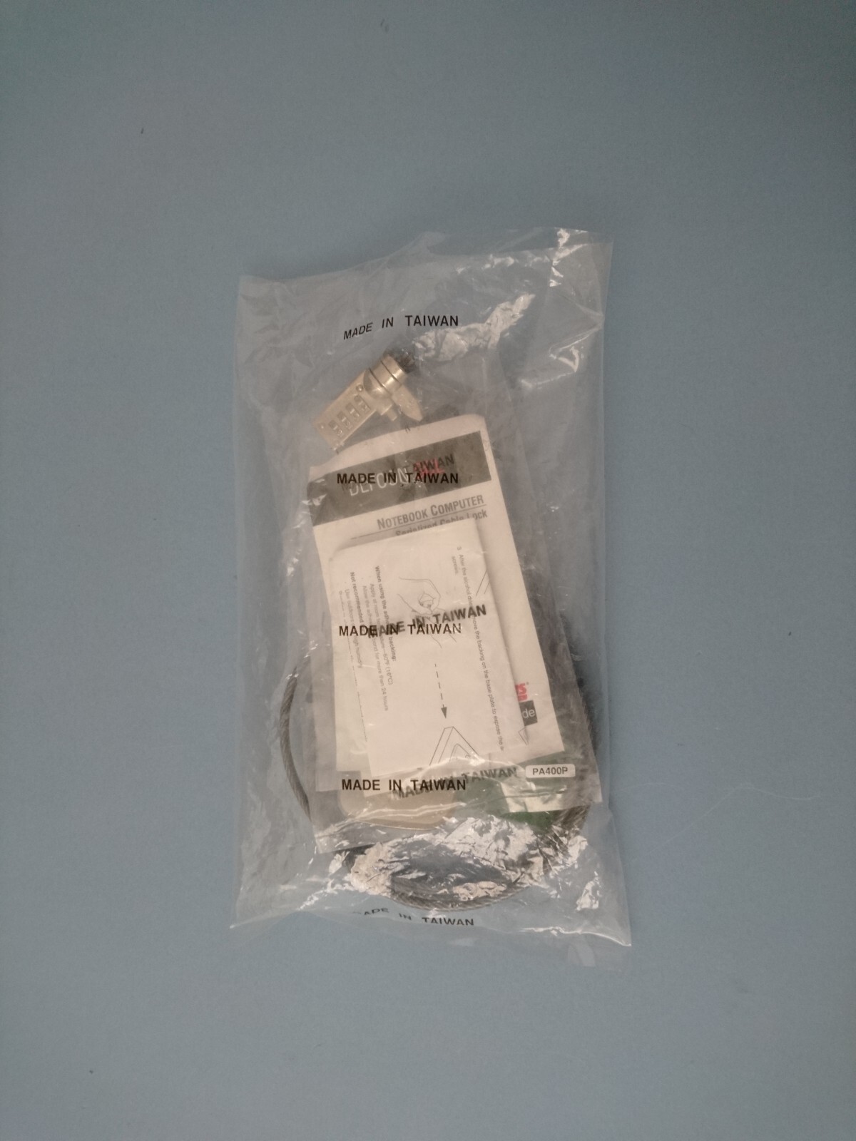 Targus DEFCON COMPACT SERIALIZED COMBO CABLE LOCK - "BRAND NEW & NEVER USED"