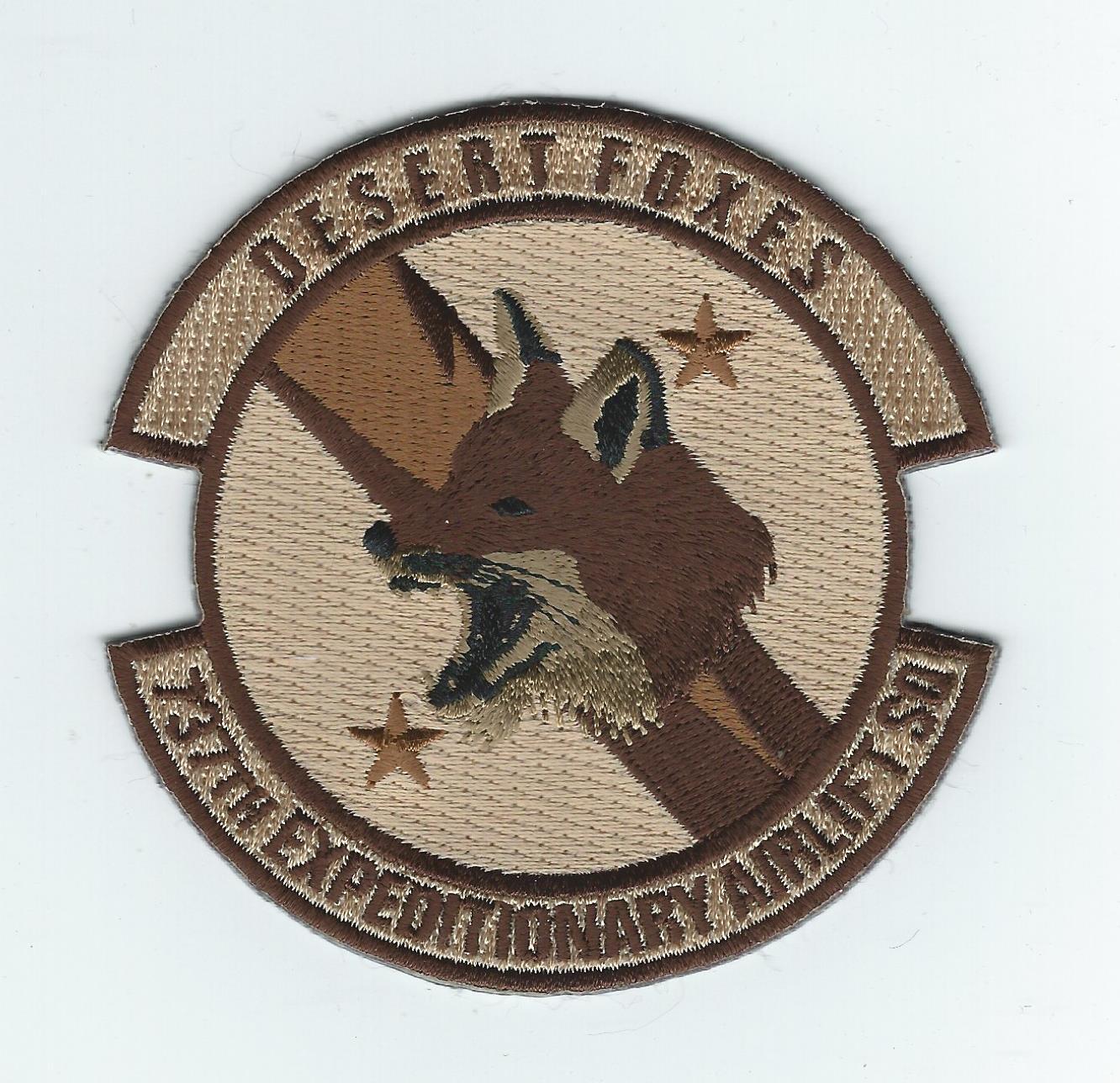 737th EXPEDITIONARY AIRLIFT SQUADRON "DESERT FOXES" (2017) DESERT patch