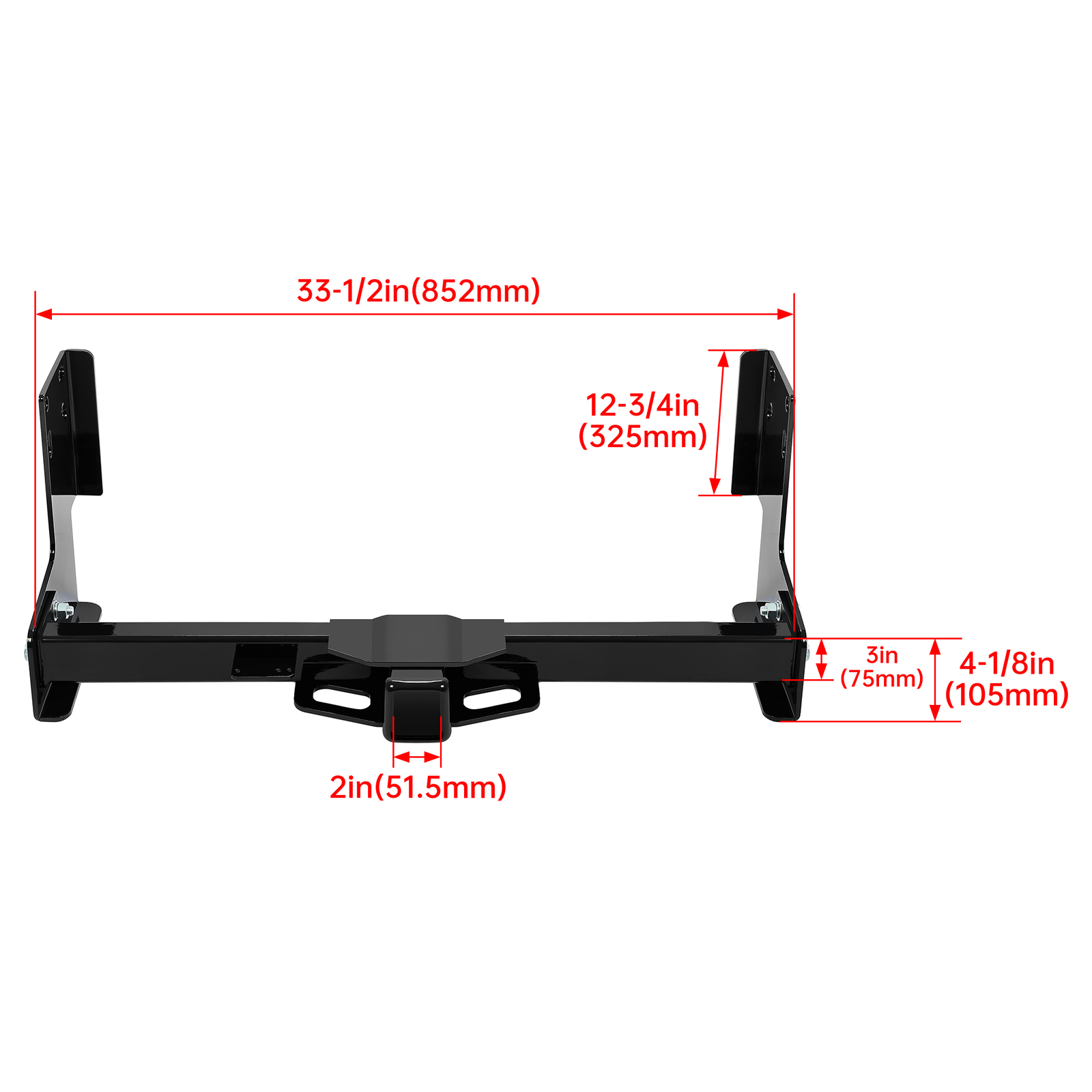 6000LBS Class 3 Trailer Hitch 2" Receiver For Dodge Sprinter 2500 3500 2007-2026