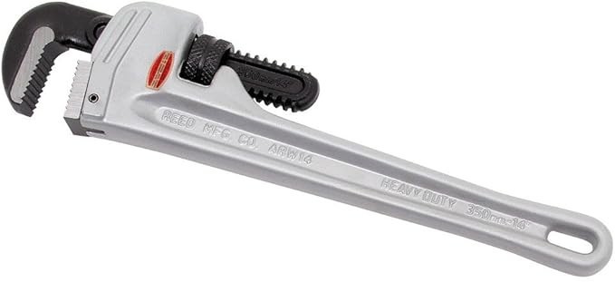 Reed 02095, ARW14, 14-Inch Aluminum Pipe Wrench, 1/4"-2" Pipe Capacity FREE SHIP