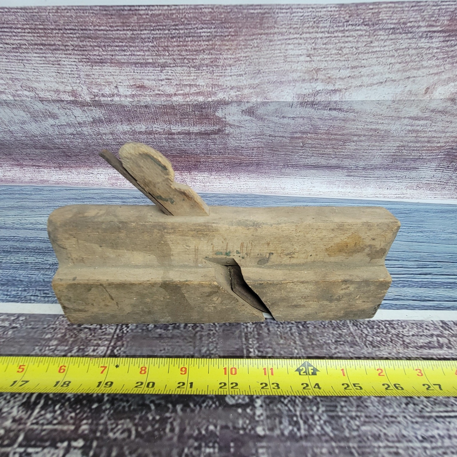 Vintage Wood plane moulding plane A.C bartletts Ohio planes