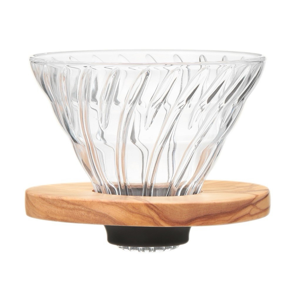 Starbucks Roastery HARIO V60 Heat-resistant Glass Transparent Dripper Olive Wood