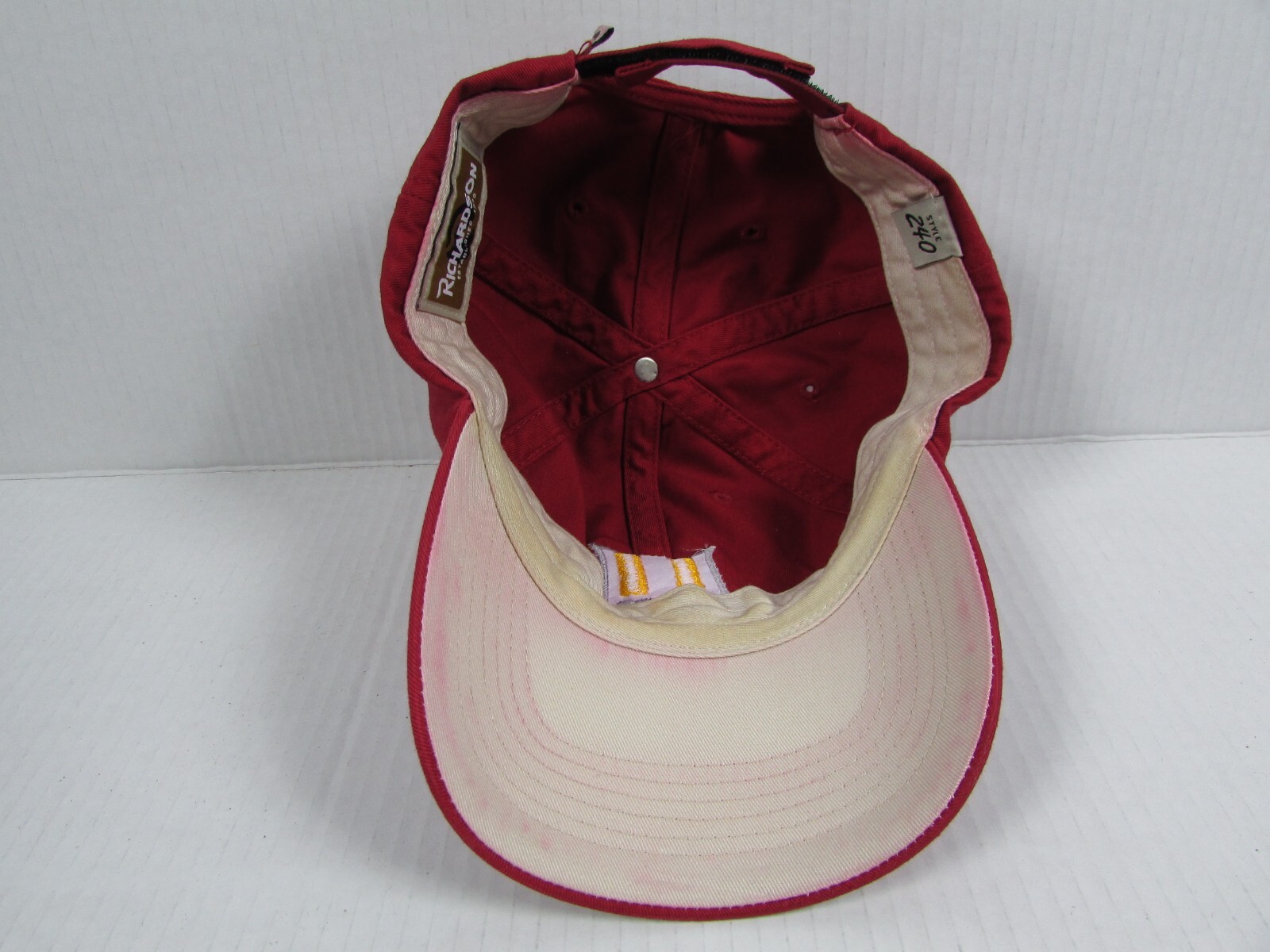 161st Airborne Engineer Battalion Red Baseball Hat Cap Adjustable