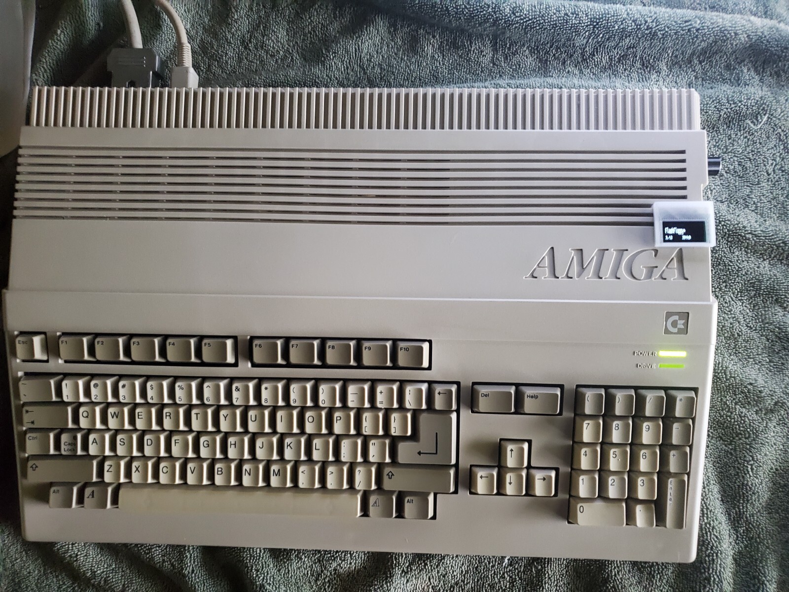Amiga 500 Gotek Custom Mount USB Floppy Emulator - Complete Kit with Gotek