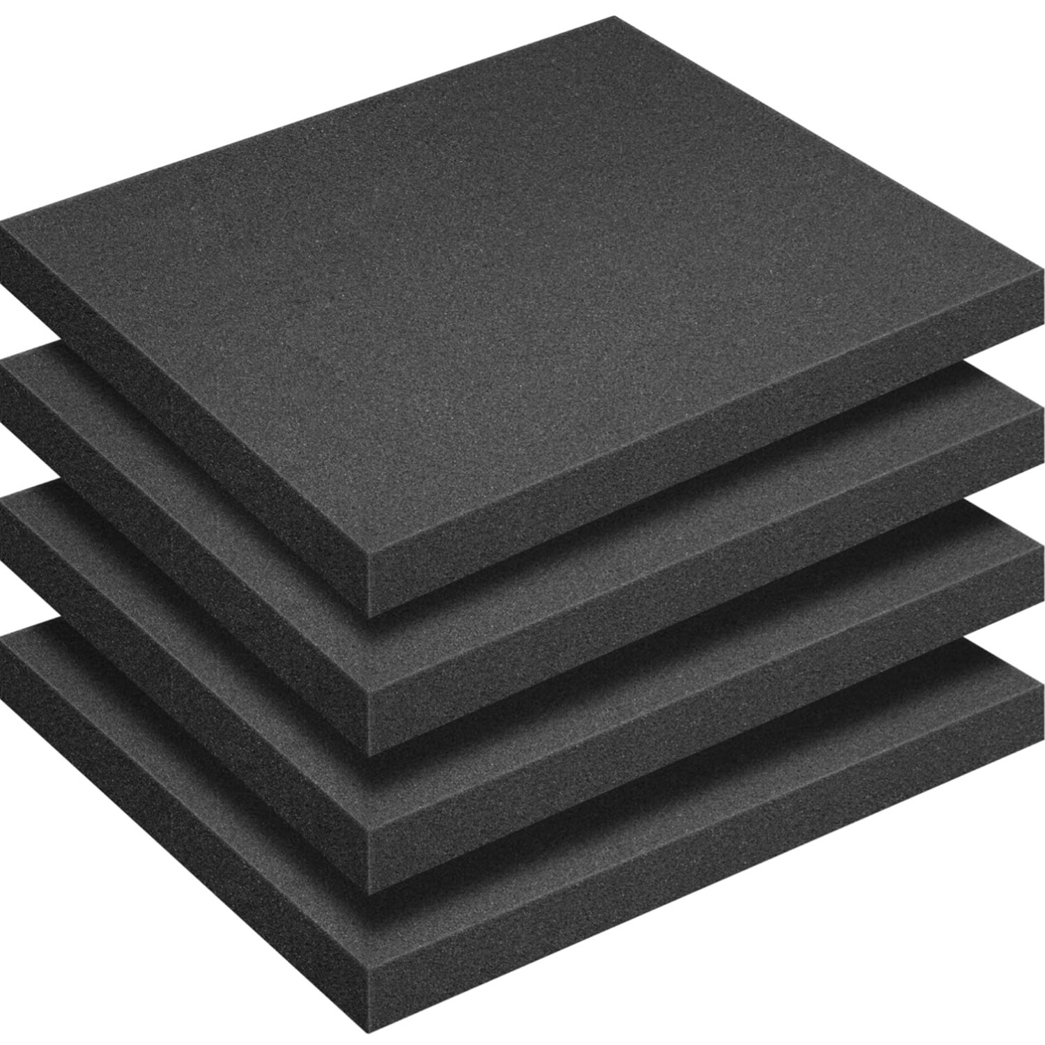 Versatile 16x12x1.5 Inch Polyurethane Foam Inserts - 4 Pcs for DIY & Protection