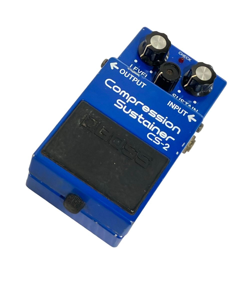 BOSS CS-2 Compression Sustainer Guitar Effects Pedal used