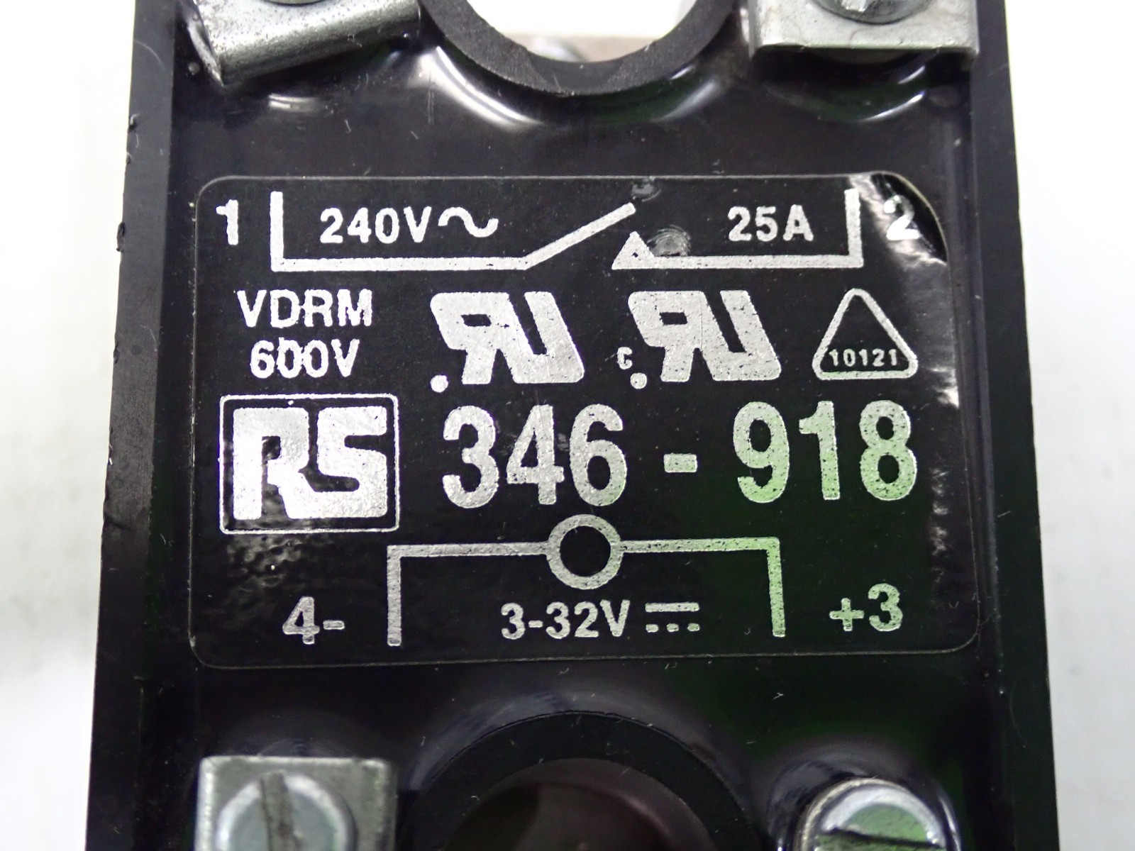RS 346-918 Solid State Relay 25 Amp 240V 3-32V