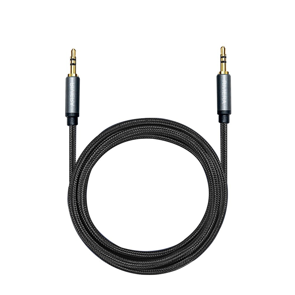 3.5mm Male to Male AUX Cable Nylon Braided Audio Cable for Musical Instrument