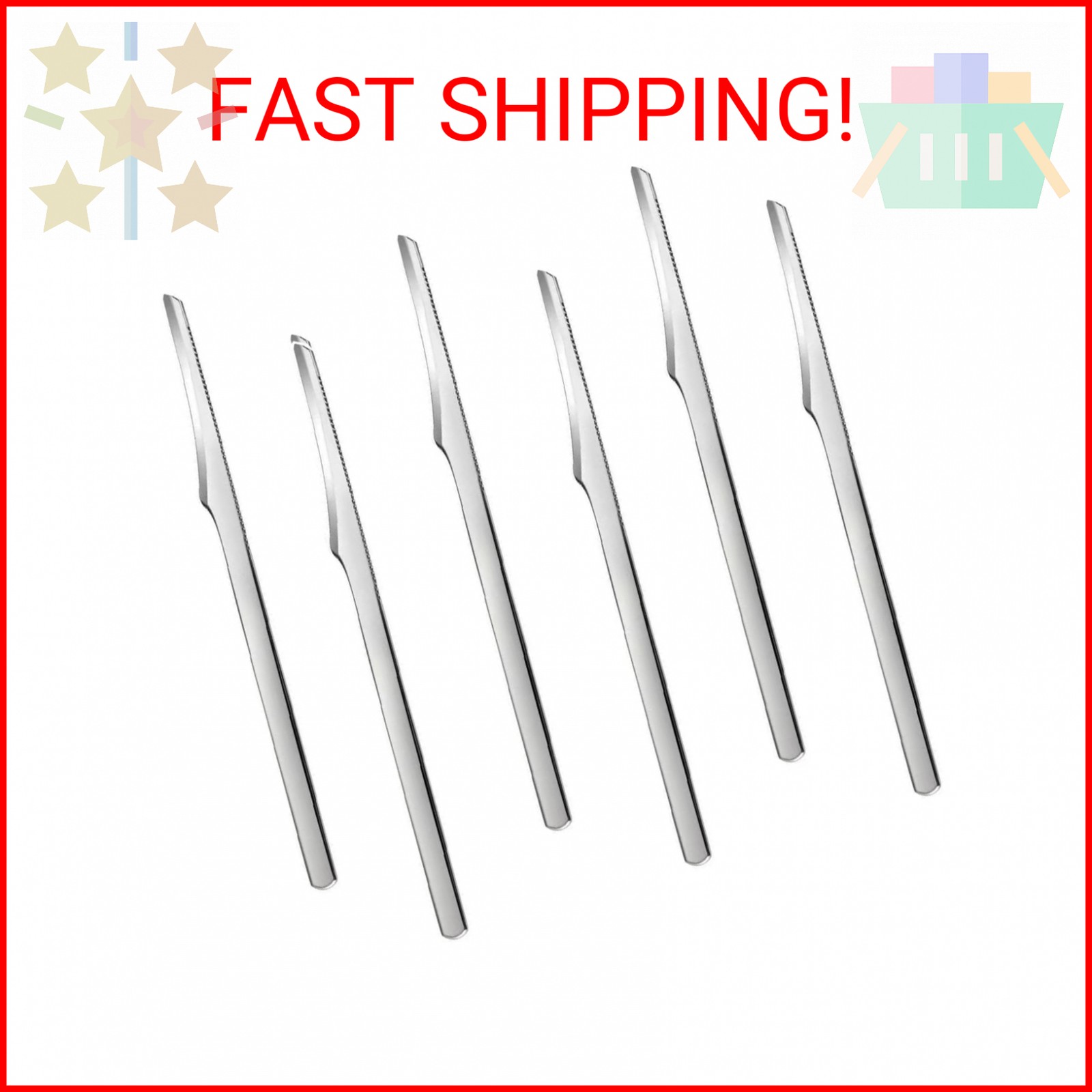 Pedicure Knife Tools Kits, Professional Stainless Steel Foot Scrubber Dead Skin