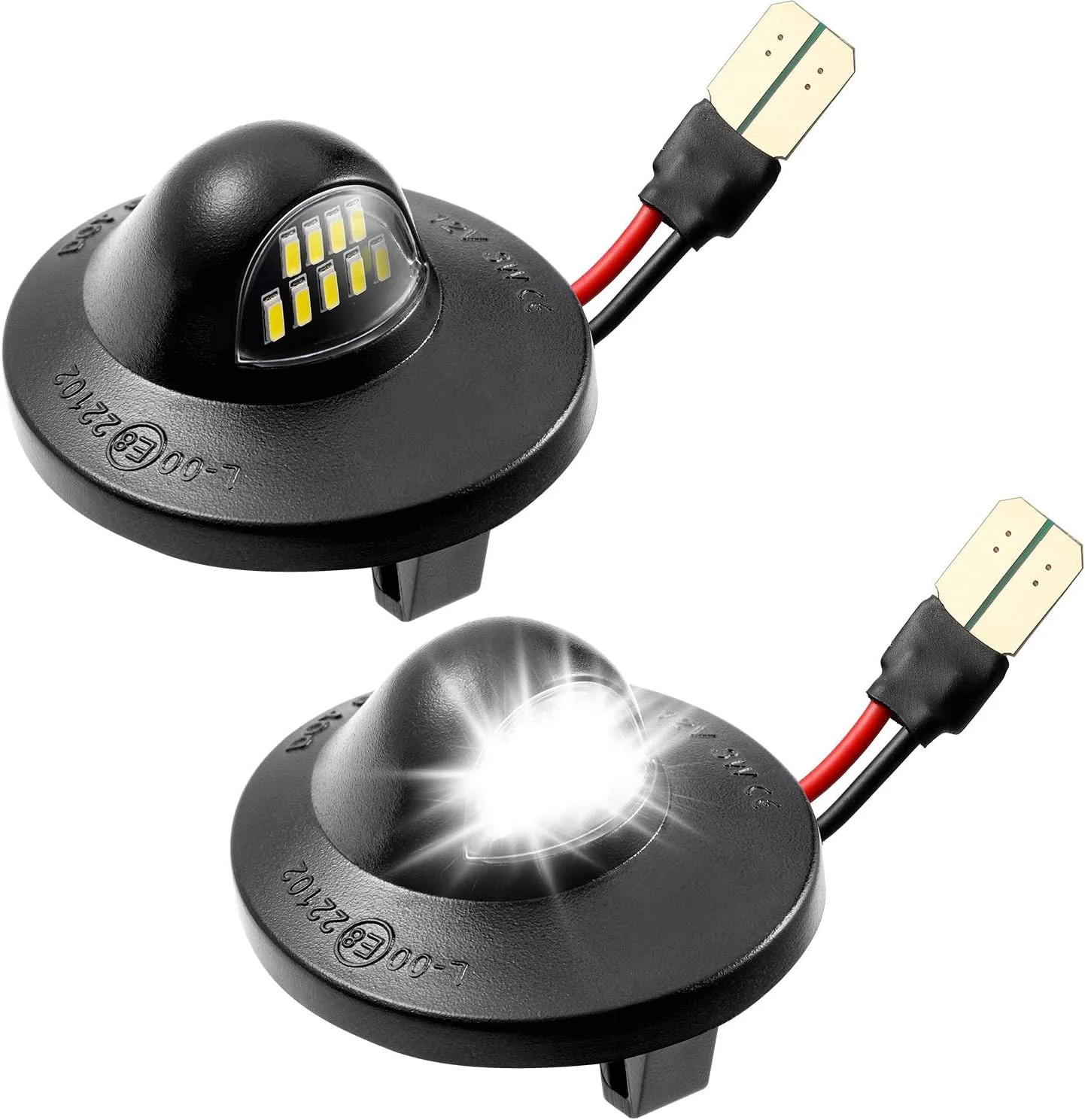 LED License Plate Light 2 Pack Tag Light Lamp for Ford F150 F250 F350 F