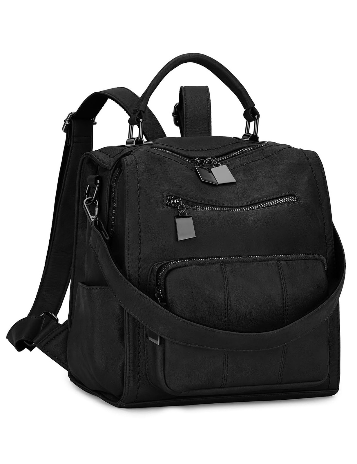 RAVUO Backpack Purse for Women, Fashion Leather Handbags Designer Convertible...