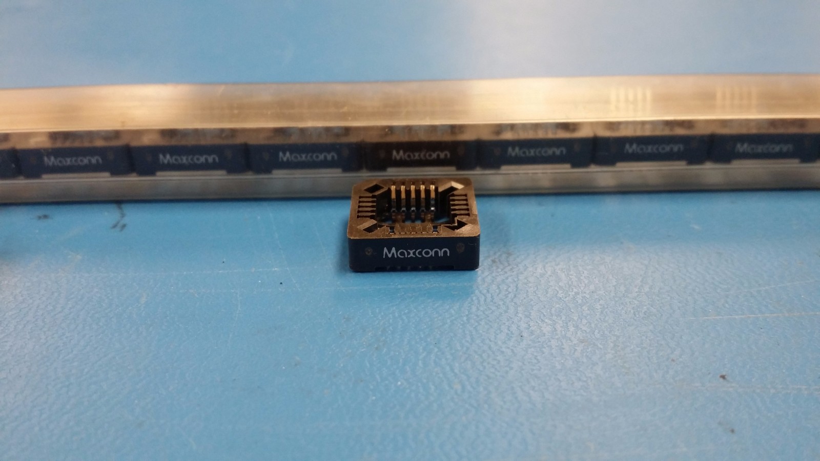(10 PCS) MSM-PLCC-20-TX MAXCONN 20 PIN PLCC SOCKET SMD