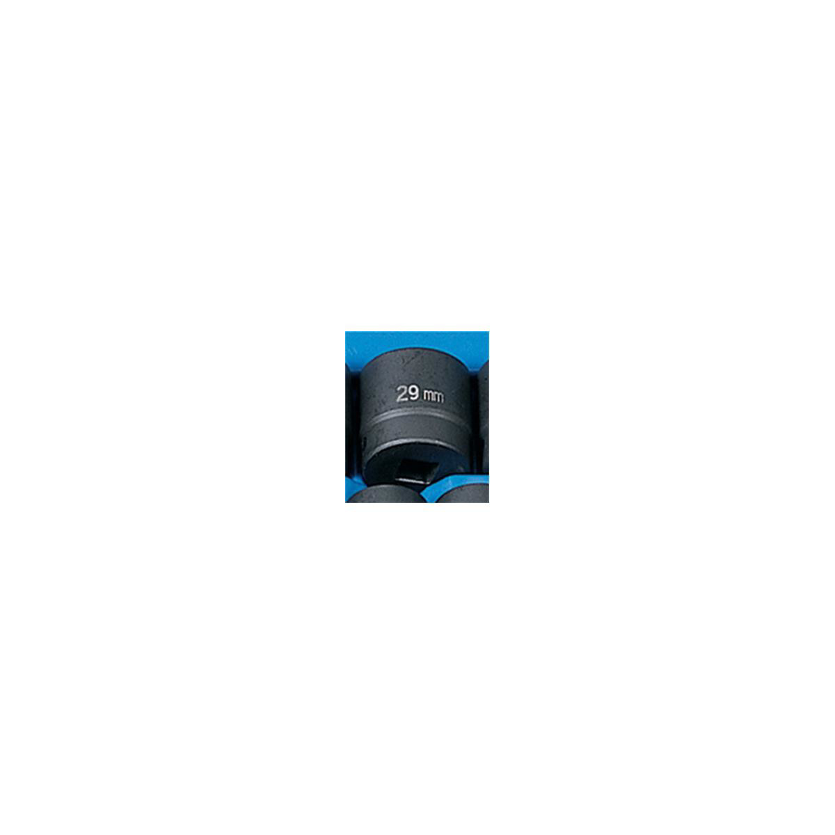 Grey Pneumatic 1/2" Drive x 29mm Standard Socket