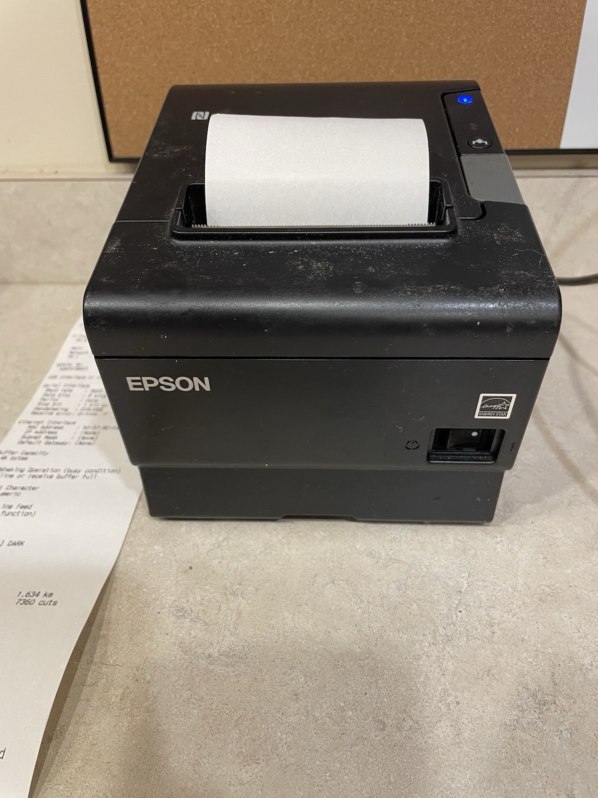 Epson TM-T88VI M338A Thermal POS Receipt Printer USB & Serial