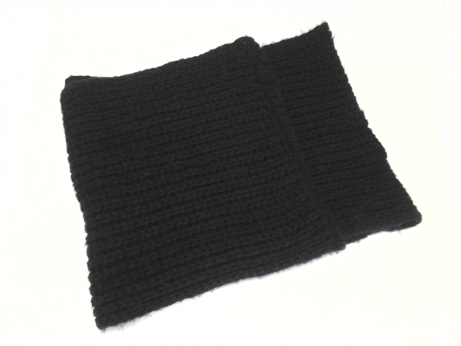 INFINITY SCARF Winter Unisex Soft Warm and Fuzzy Knit One Size in Black $60