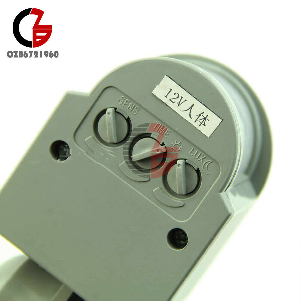 180 Degree PIR Motion Movement Security Sensor Detector Switch 12M 12V/220V