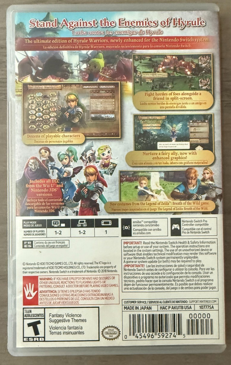 Nintendo Switch Two Cases OEM Authentic Replacement Game Storage Shell Only