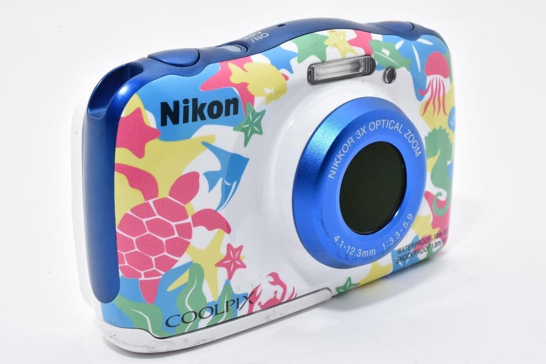 Nikon COOLPIX W100 Compact Digital Camera Tested Working Seller Japan