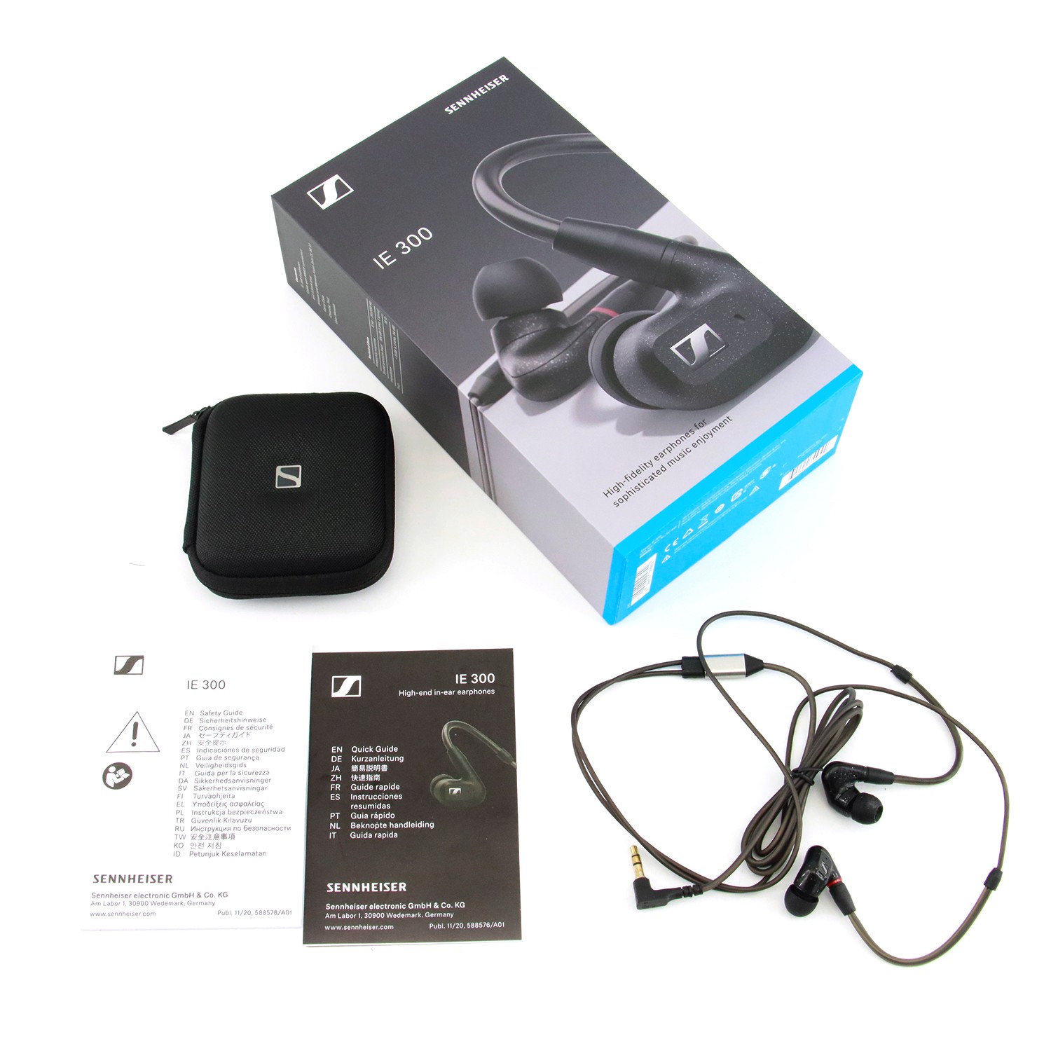 NEW Sennheiser IE 300 In Ear Headphones Black (509104)