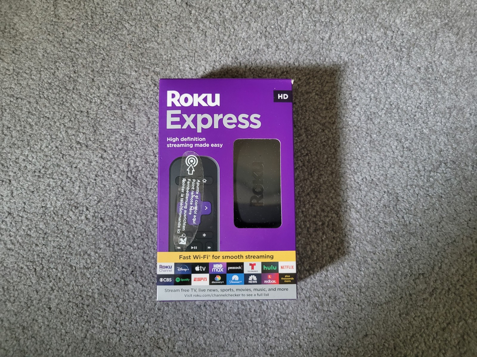 Roku Express Cable Remote - Black (3960R)