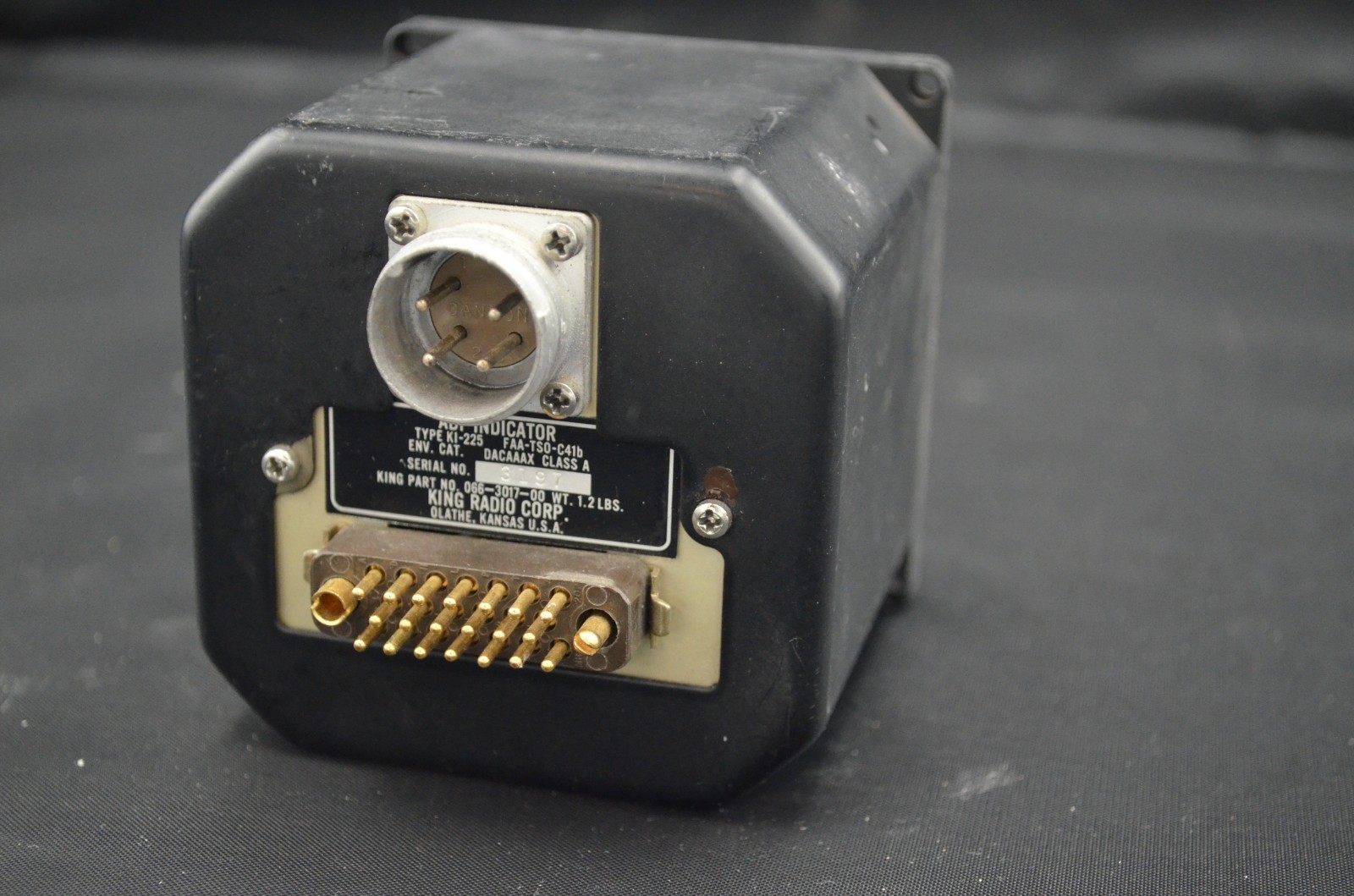 Bendix King KI-225 ADF Indicator. As Removed, unknown condition.