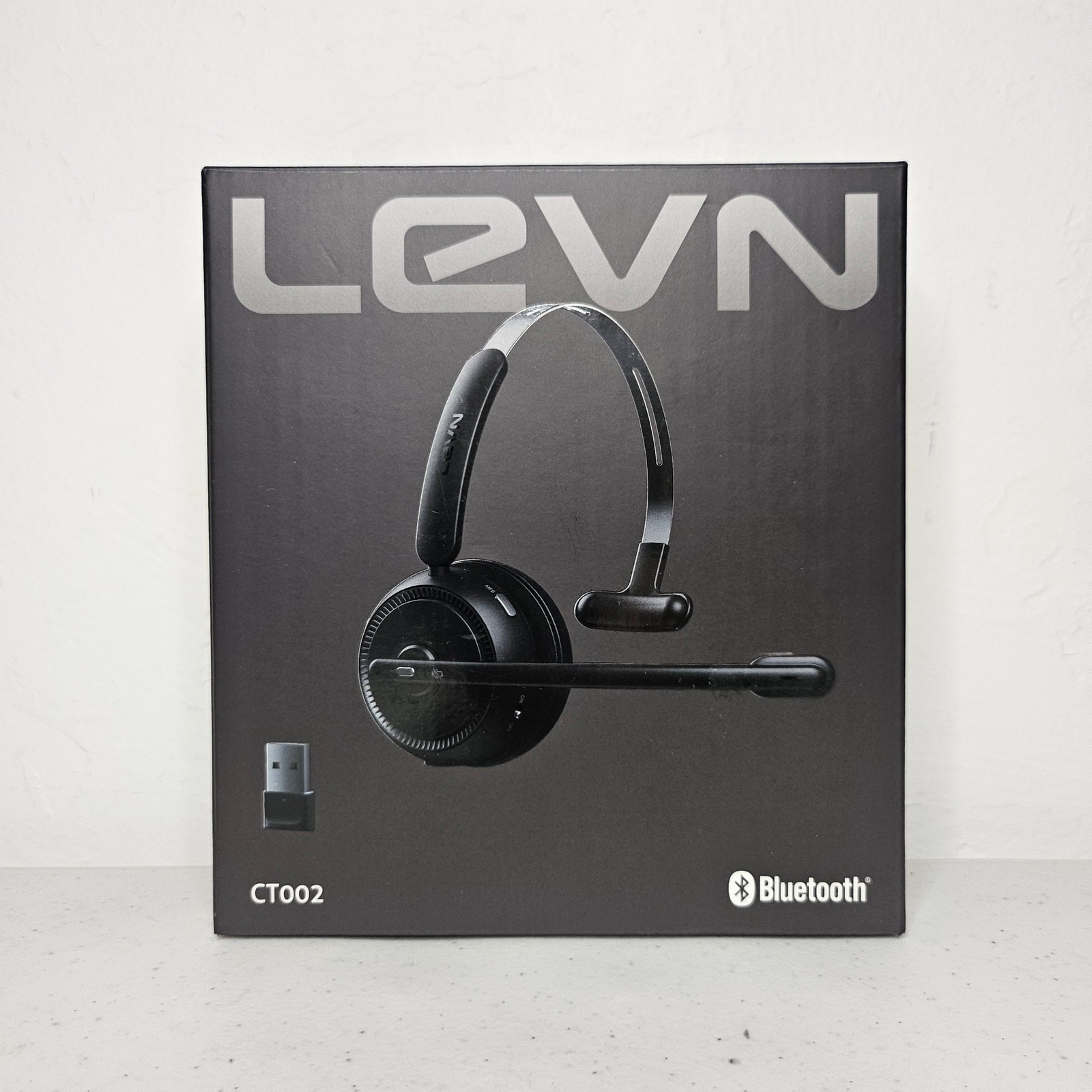LEVN CT002 Bluetooth Wireless Headset Noise Canceling Microphone Work From Home