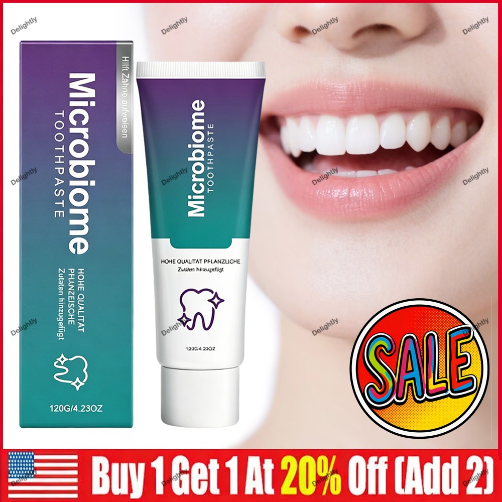 Microbiome Mint Flavor Gum Toothpaste Cleaning Toothpaste Sensitive Teeth 120g