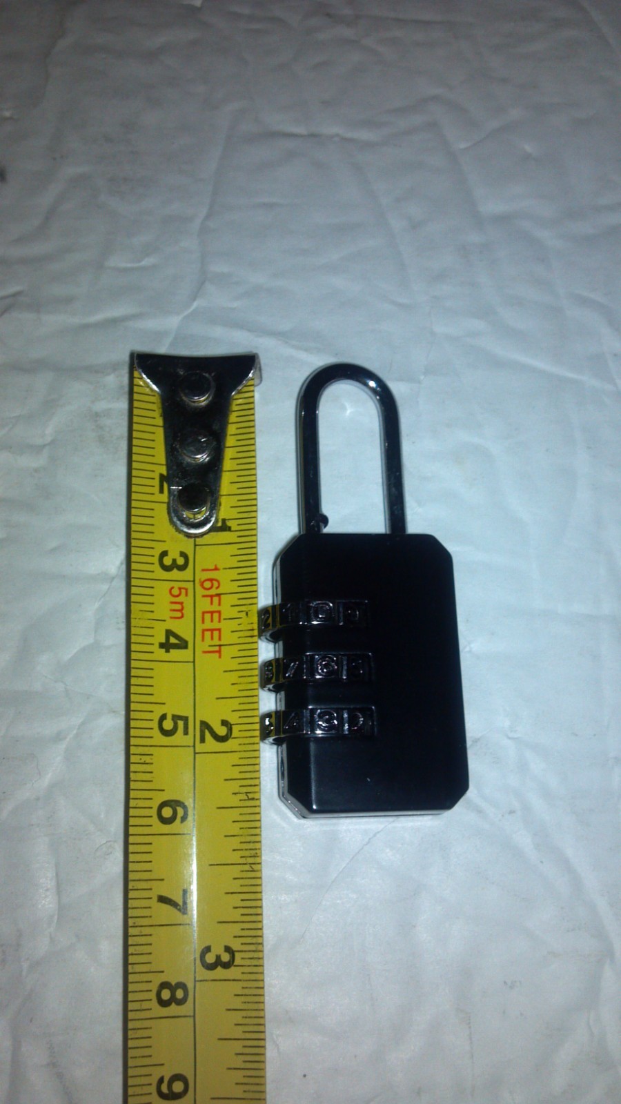 5X Combination Padlocks, Indoor Gym Locker Lock with Customizable 3-Digit Code