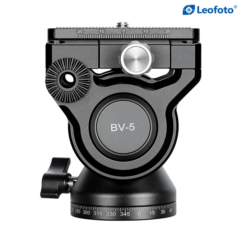 【Leofoto USA Dealer】Leofoto BV-5 mini Fluid Head Video head w/ Plate ARCA Style