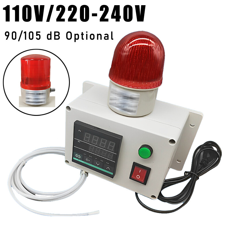 0‑400℃ 110-240V New Anti-Acid Intelligent Over Temperature Alarm Sensor Machine