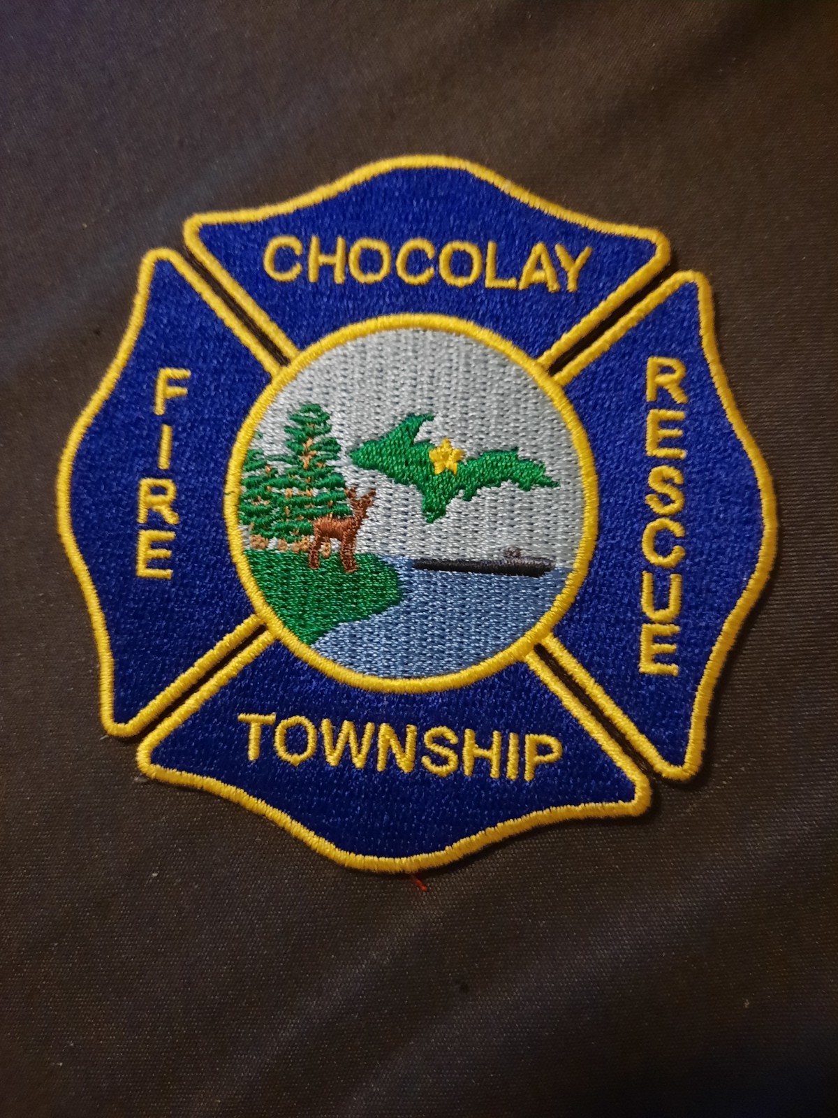 Chocolay Township Fire and Rescue Patch