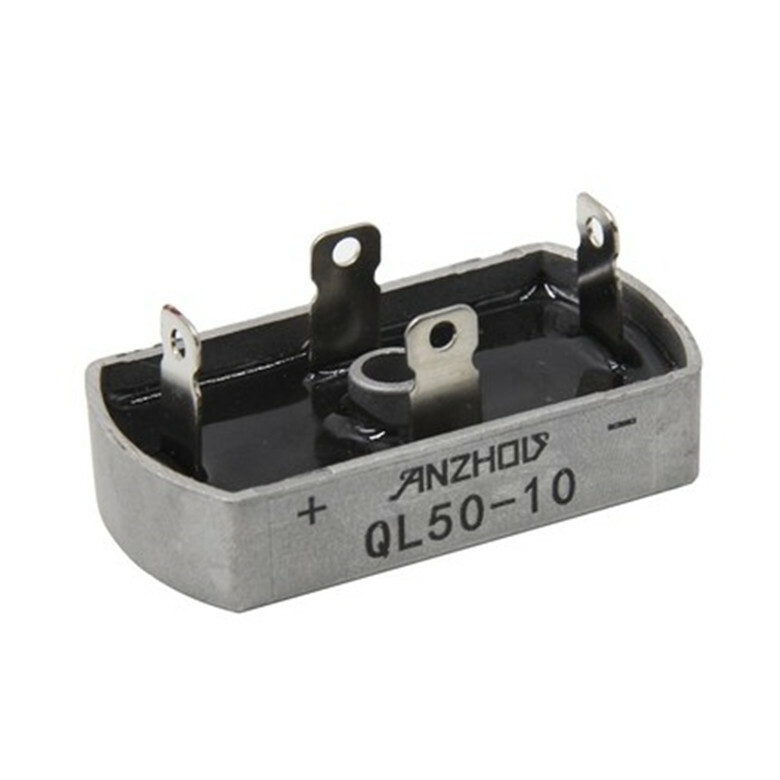 5pcs QL50-10 Single Phase Bridge Stack 50A Single Phase Bridge Rectifier