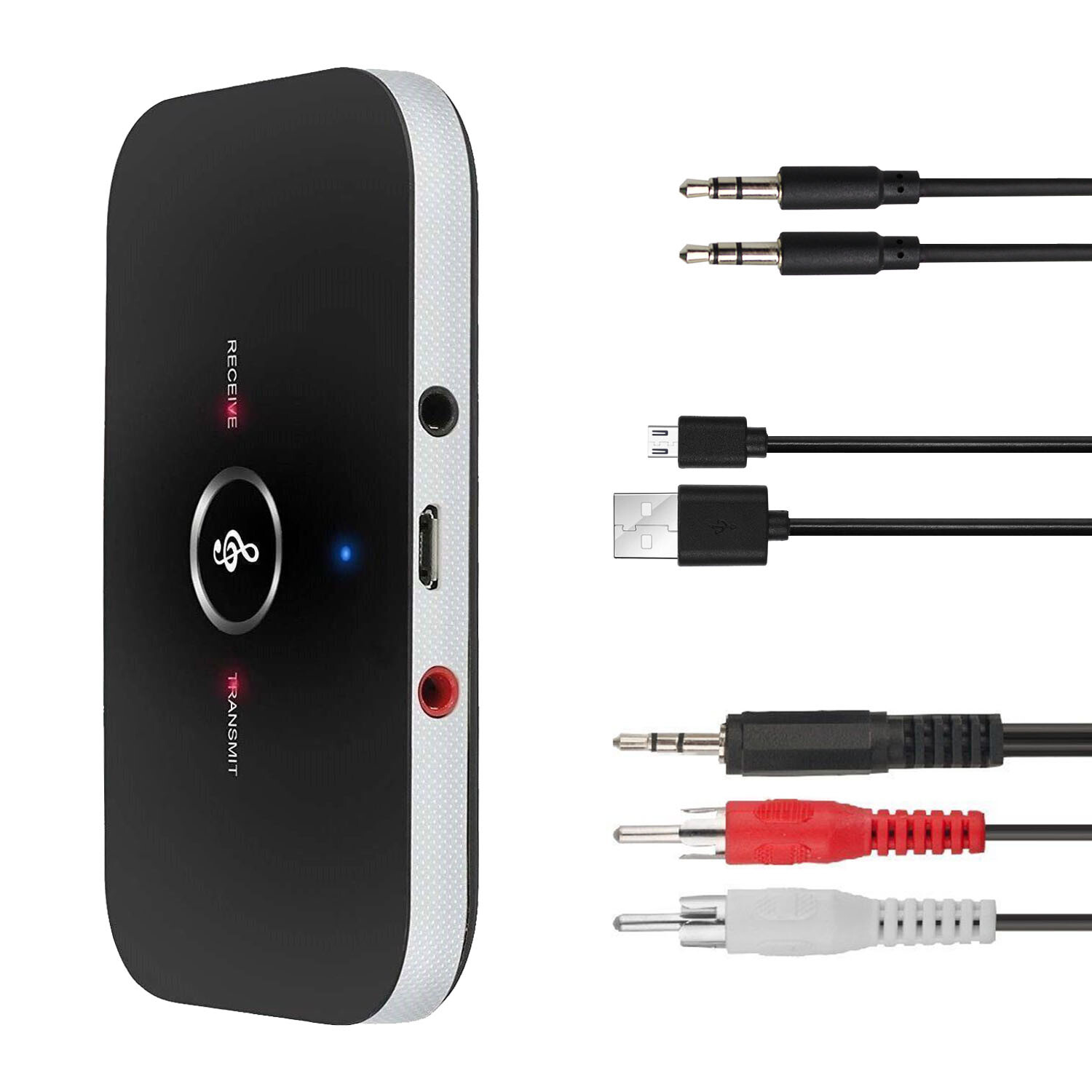 Bluetooth Transmitter & Receiver Wireless Adapter For Home stereos/speakers.